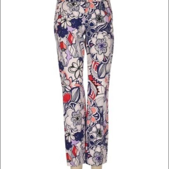 ✨ Geo Floral print Columnist Ankle pant✨ - Picture 2 of 8